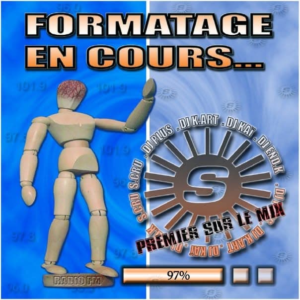 Formatage en cours